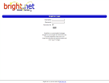 Tablet Screenshot of portal.bright.net